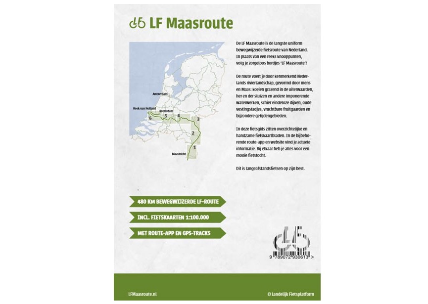 LF Maasroute kaart