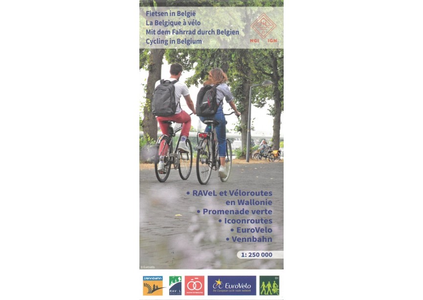 fietskaart belgië